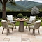 Outdoor dining table